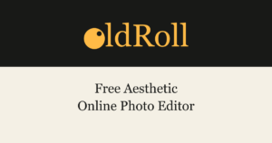 OldRoll Review: Free Retro Photo Editor logo